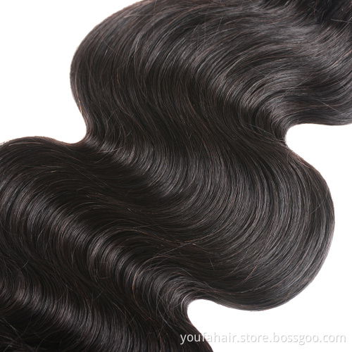 High Quality Shipping Fast Human Hair Body Wave Raw Cambodian Hair Lace Closure